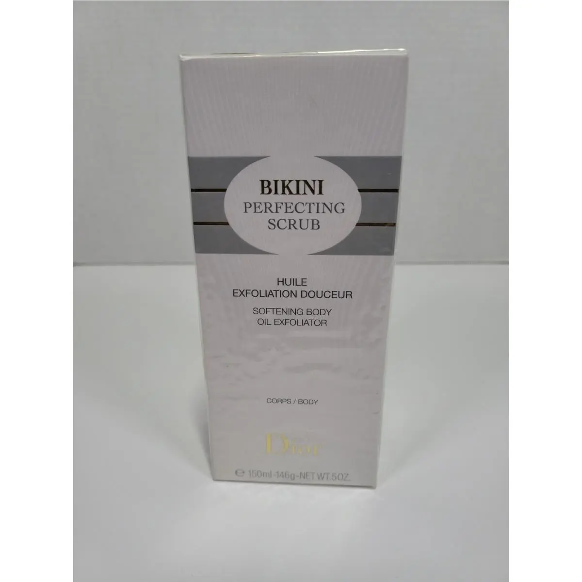 Bikini Perfecting Scrub Christian Dior Huile Body Oil Exfoliator 5 Oz