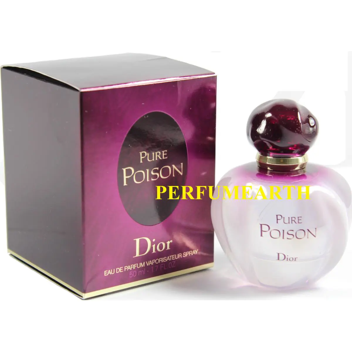 Pure Poison 3.4/3.3 OZ Edp Spray For Women BY Christian  IN A Box by Dior