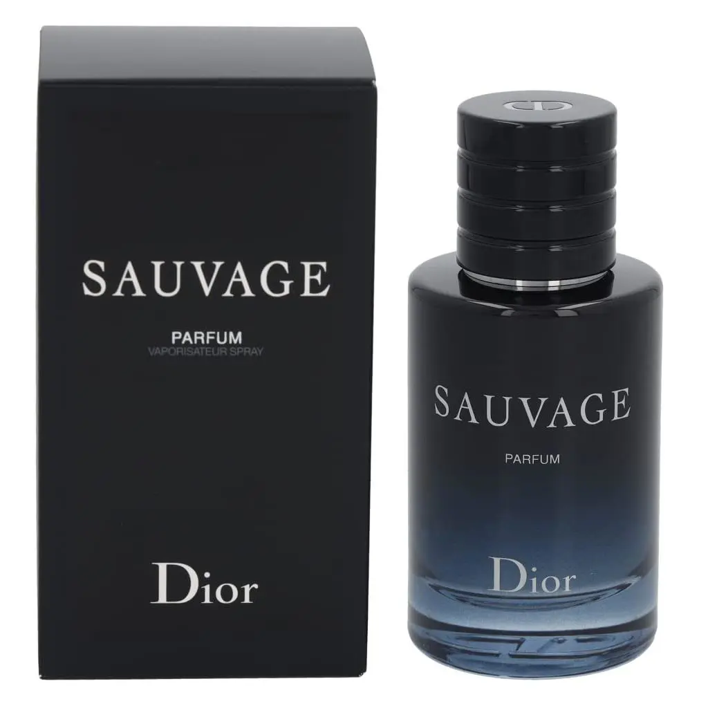 Sauvage by Christian Dior Parfum Spray 2 oz For Men - clear