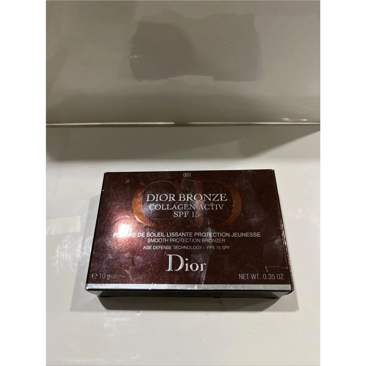 Dior Bronze Collagen-activ Spf 15 Smooth Protection Bronzer 001 Healthy Tan
