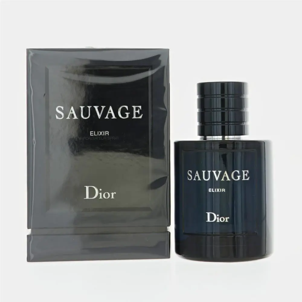 Sauvage Elixir by Christian Dior Box For Men 3.4 Oz Eau De Parfum Spray