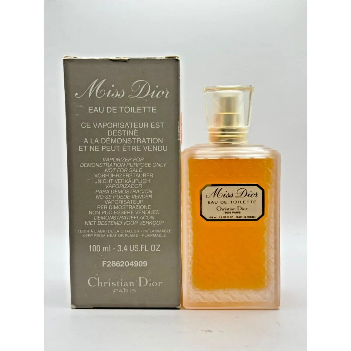 Miss Dior BY Christian Dior 100ML Edt Spray