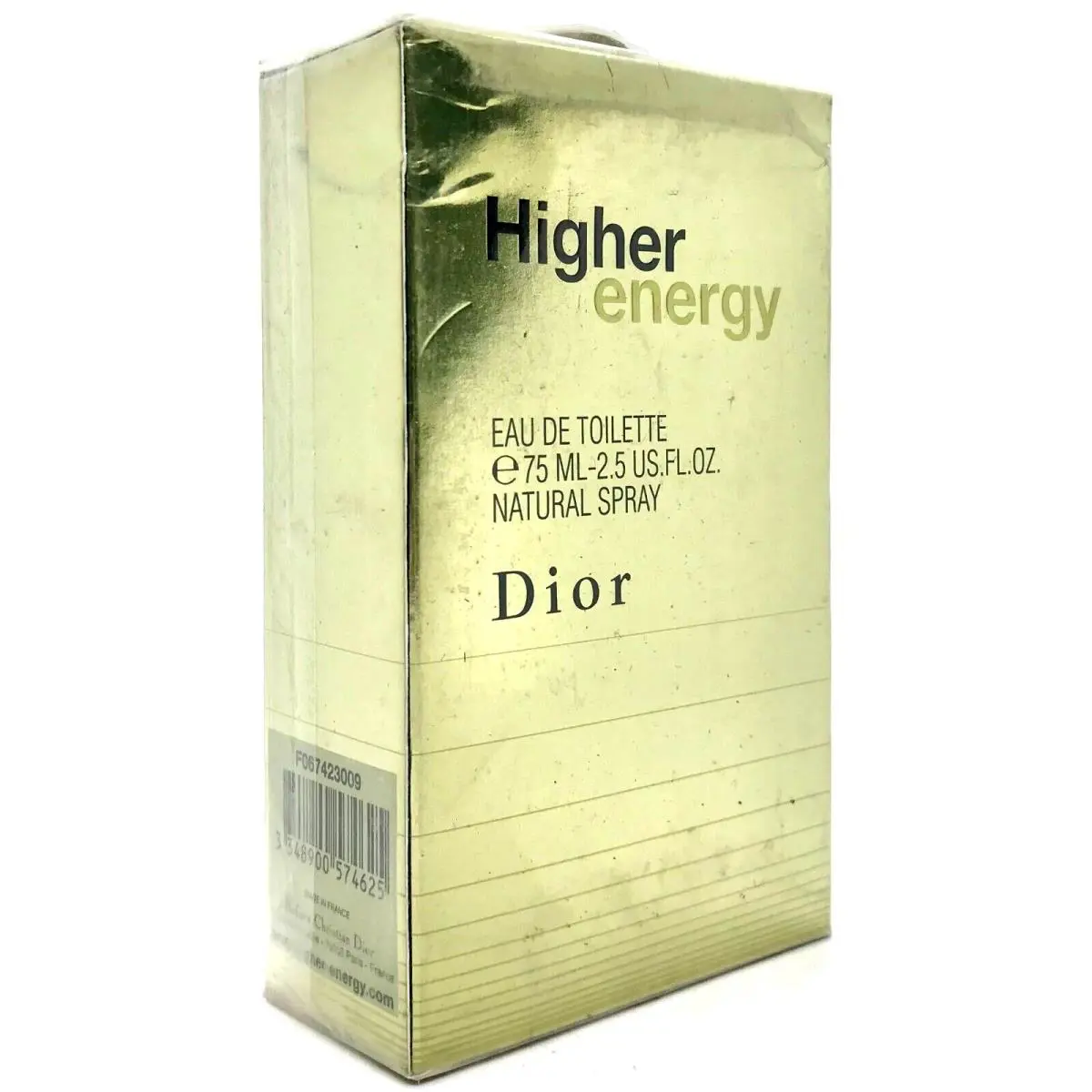 Christian  Higher Energy Eau DE Toilette Spray Men 2.5 Oz / 75 ml Vintage by Dior