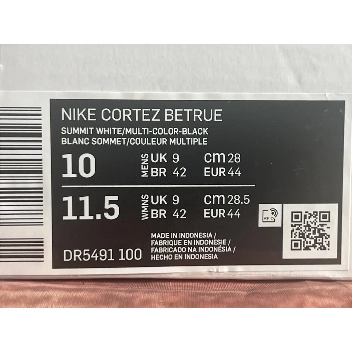 Nike shoes - Nike Cortez - Cortez - DR5491-100 - White, Manufacturer: multicolor 7