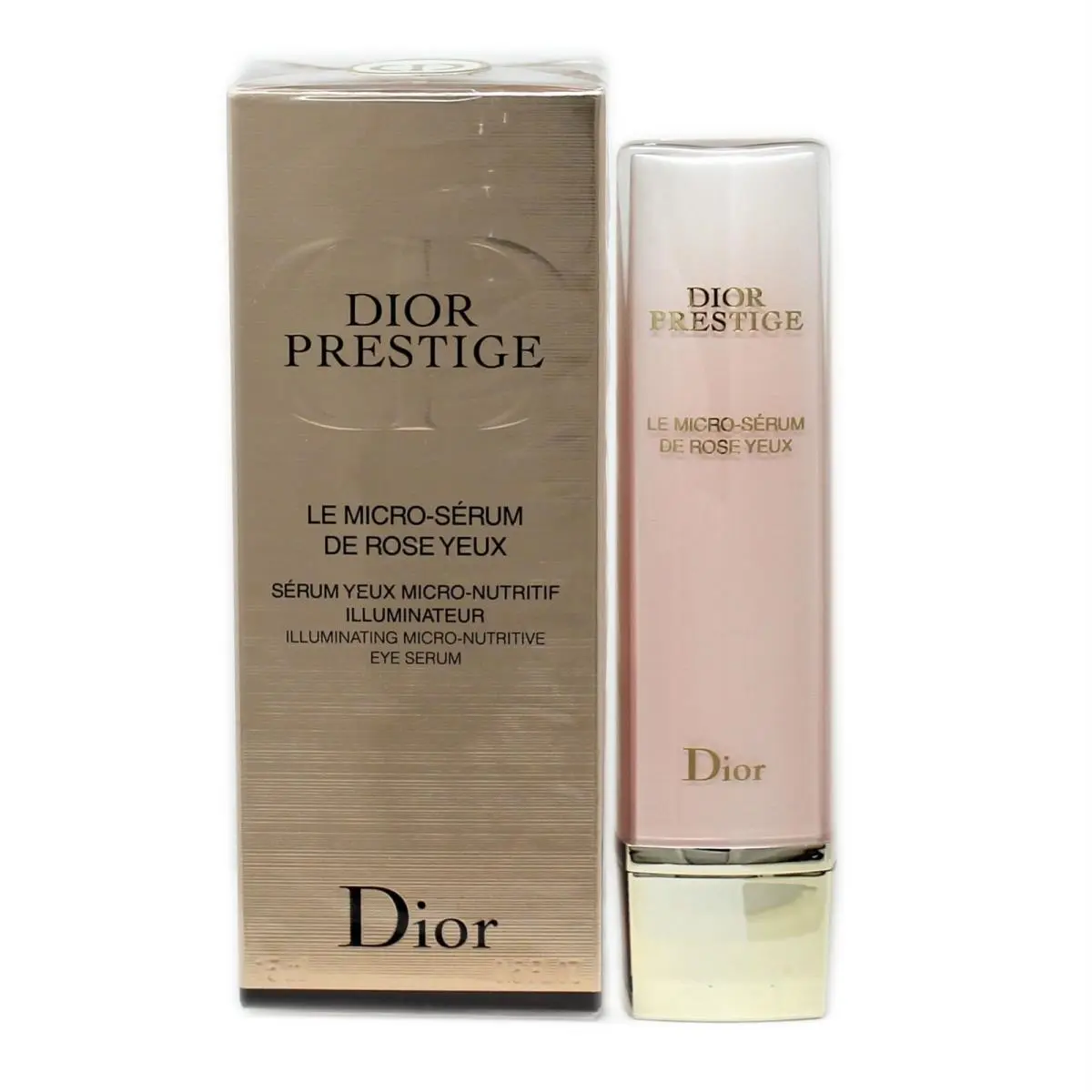 Dior Prestige LE Micro-serum DE Rose Yeux Illuminating Nutritive Eye Serum 15ML