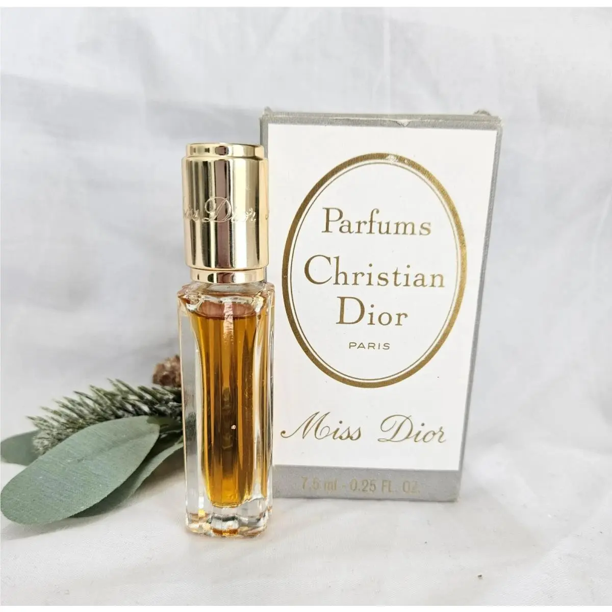 Vintage Dior Miss Dior Perfume 7.5 Ml/ 1/4 Oz. Chypre