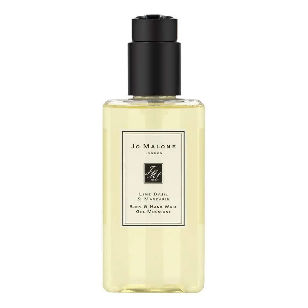 Lime Basil Mandarin Body Hand Wash 8.5oz with Pump Multicolor 250ml by Jo Malone