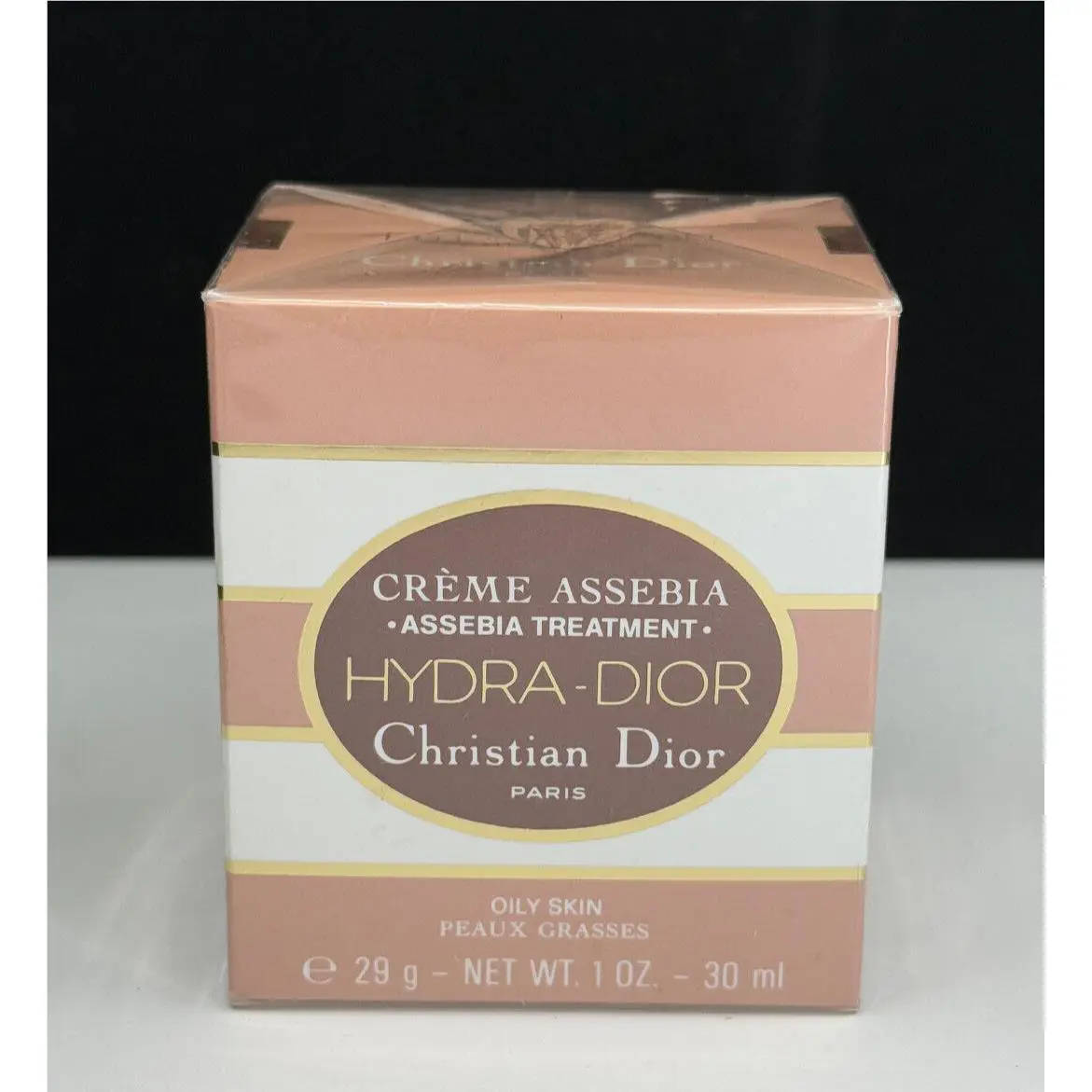 Christian Dior Hydra Dior Assebia Treatment Cream For Oily Skin 1 oz Rare