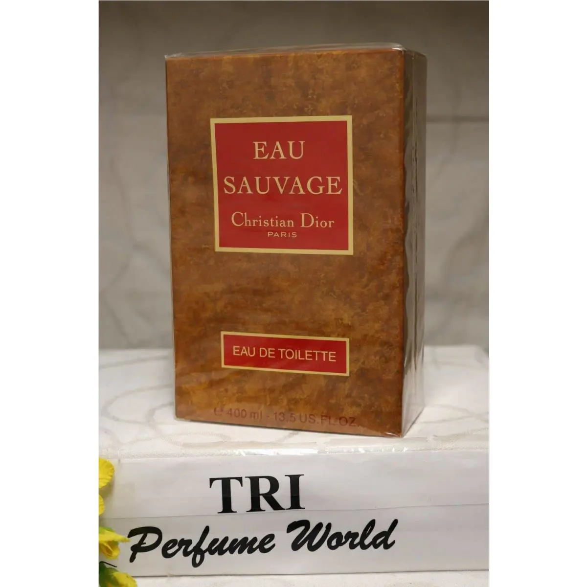 Eau Sauvage Christian Dior Eau de Toilette Men Splash 13.5 Fl.oz. 400 ml Vintage