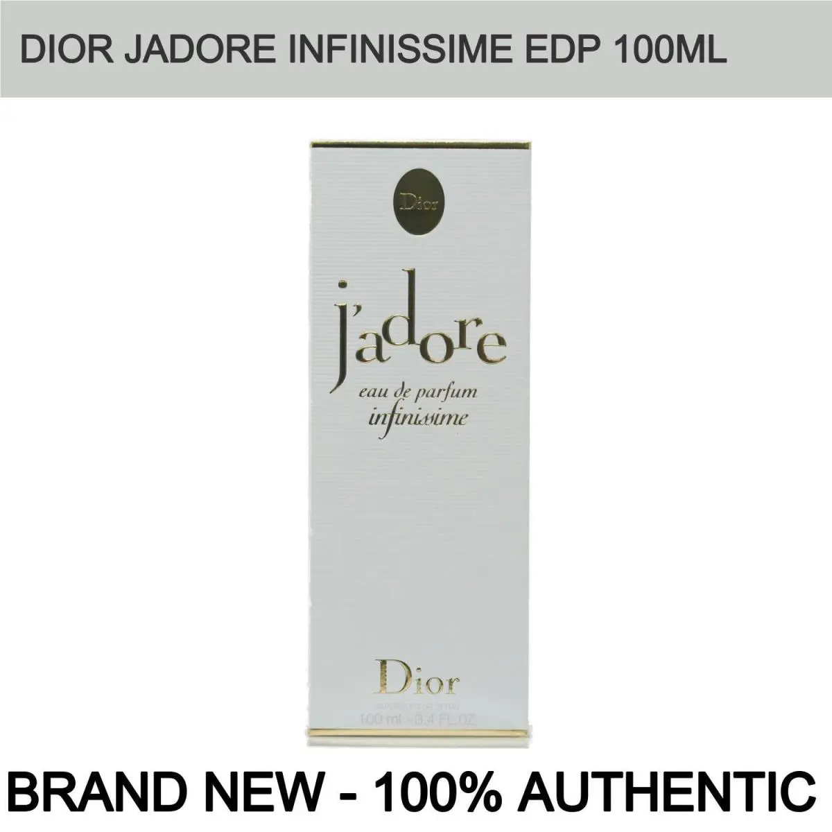 J`adore Infinissime Eau de Parfum For Women 100ml Spray Bottle by Dior