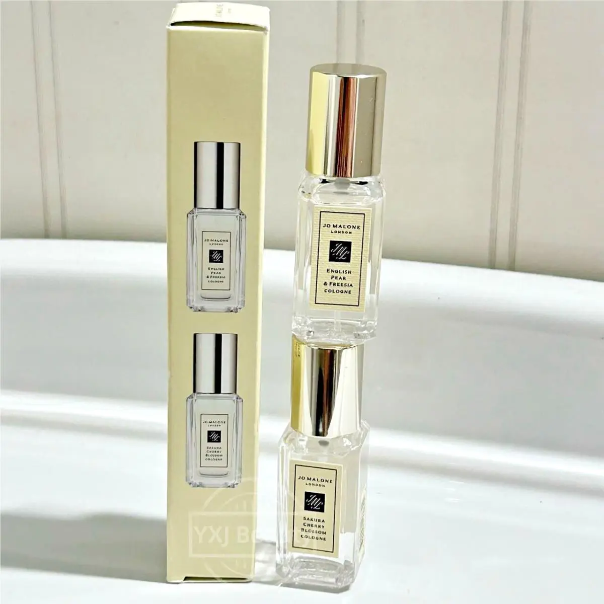 Jo Malone Sakura Cherry Blossom/english Pear Freesia Mini Set 2x 9ml