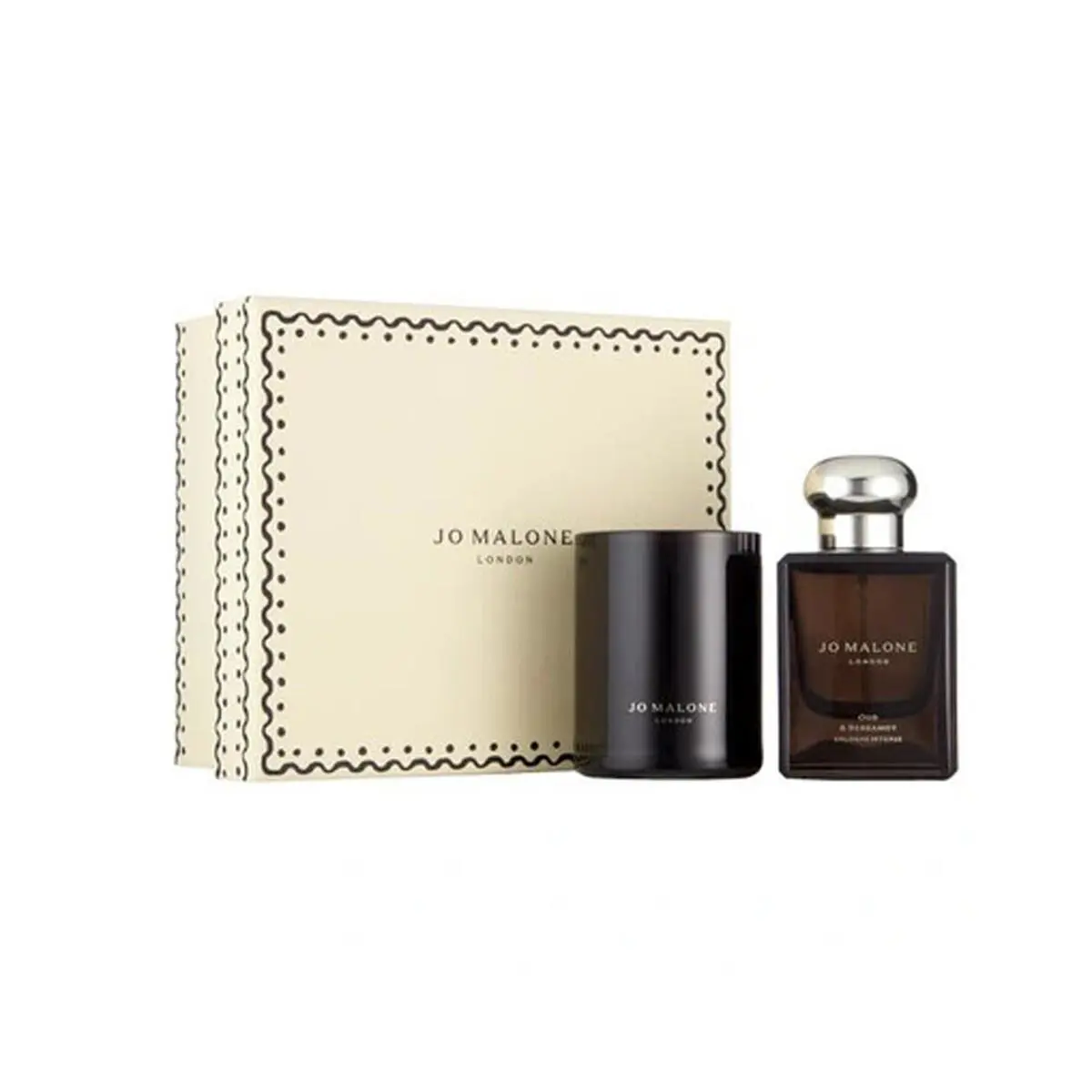 Jo Malone Cologne Intense Duo - Oud Bergamot Cologne Myrrh Tonka Candle