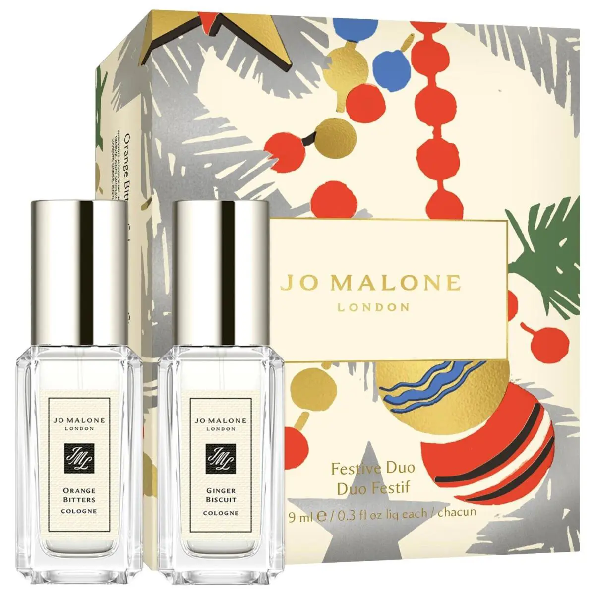 Jo Malone Ginger Biscuit Orange Bitters Cologne – Festive Duo Fragrance