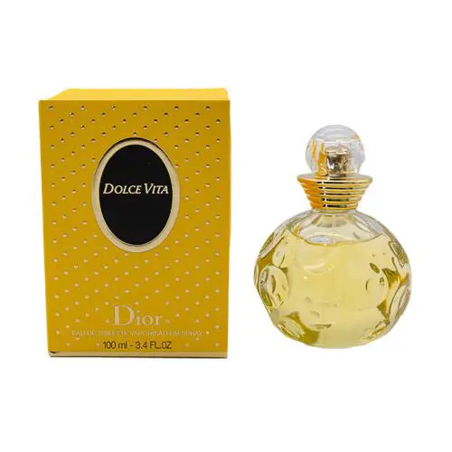 Dolce Vita by Christian  3.4 oz Edt Perfume For Women by Dior