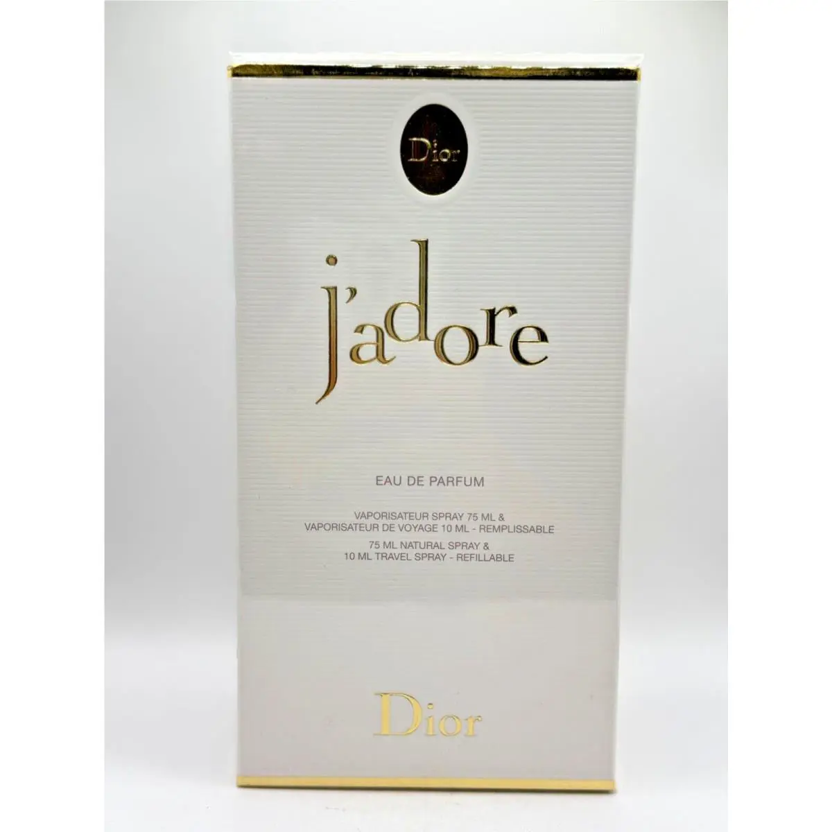J`adore BY Dior 75ML 10ML Edp Spray