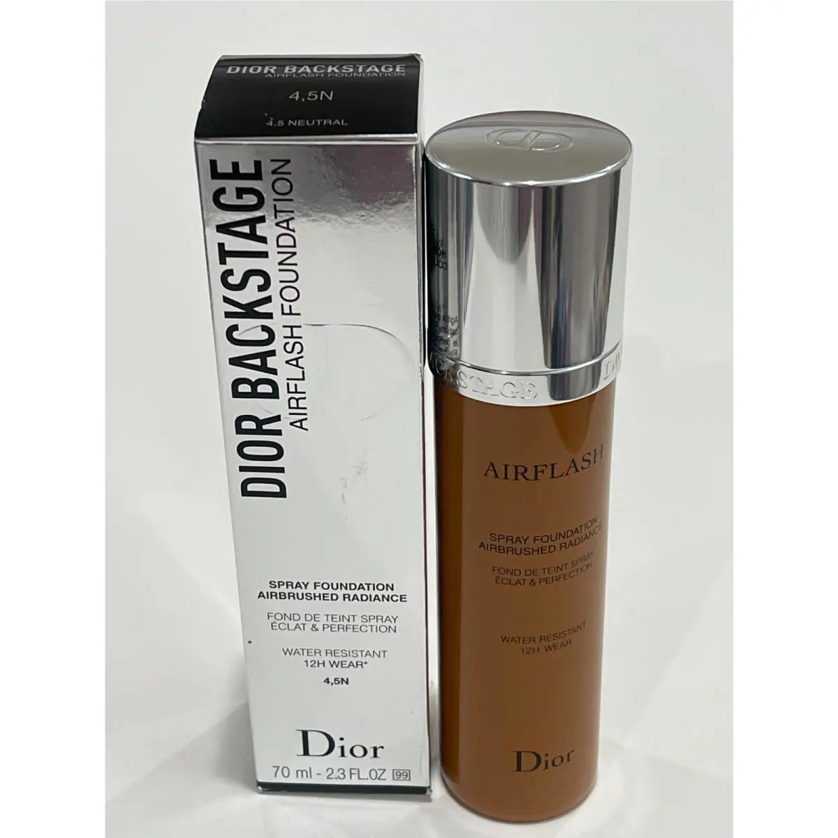 Dior Backstage Airflash Spray Foundation 4 5N Neutral 2.3 fl oz / 70 ml