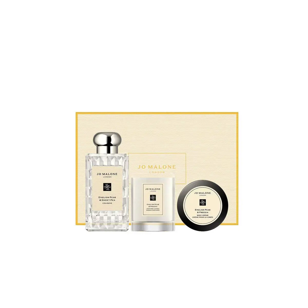English Pear Layering Coffret 3 Pieces Set - Edc + Candle + Body Cream by Jo Malone