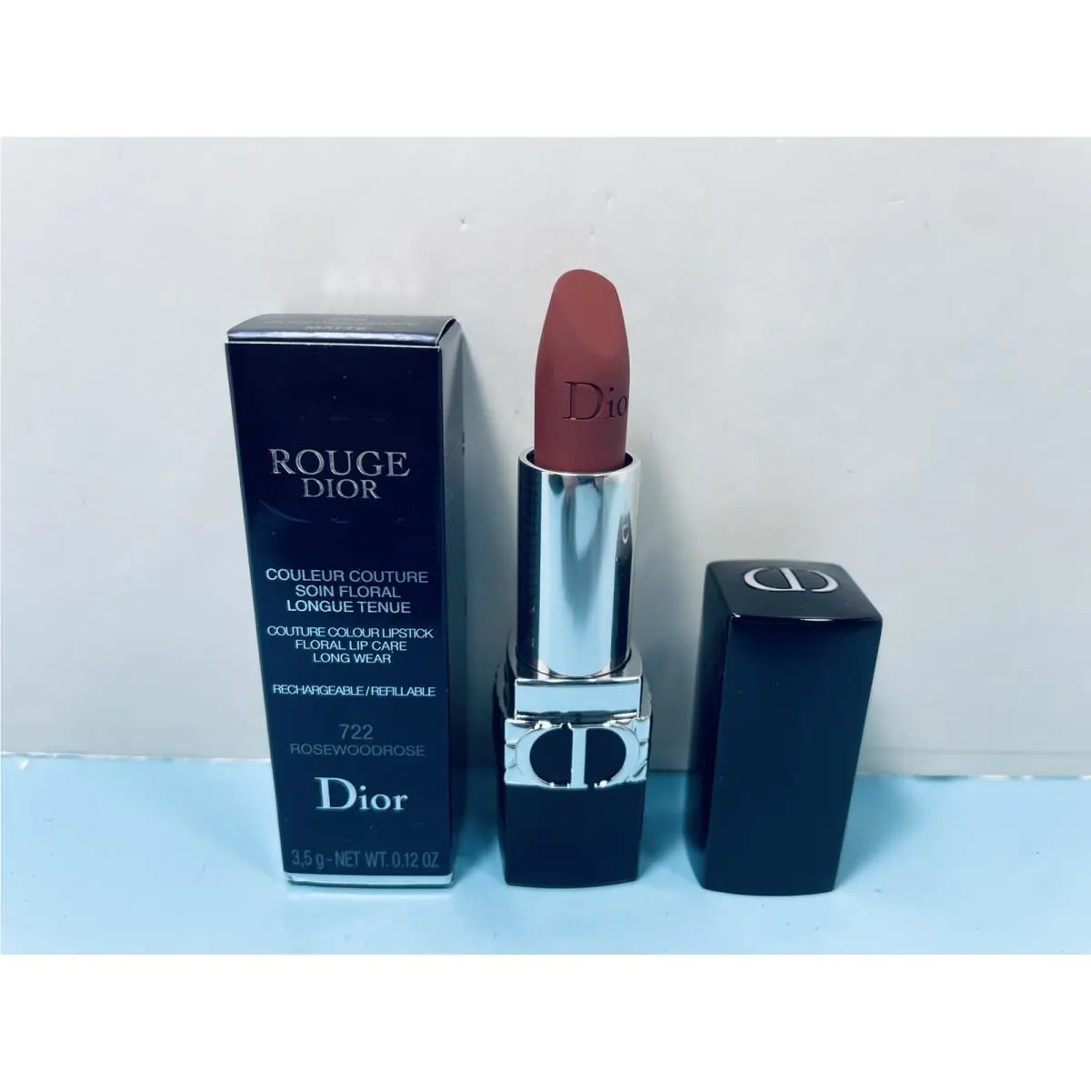 Christian  - Rouge  - Couture Colour Lipstick -722 Rosewoodrose Matte by Dior