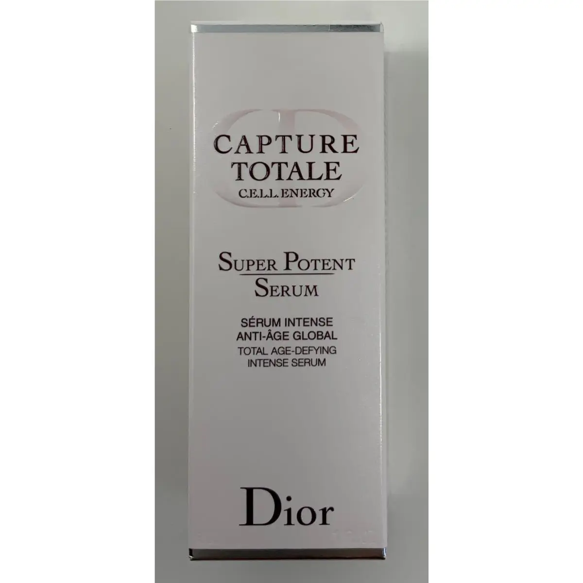 Dior Capture Totale Cell Energy Super Potent Serum For Face Intense Serum 1 Oz