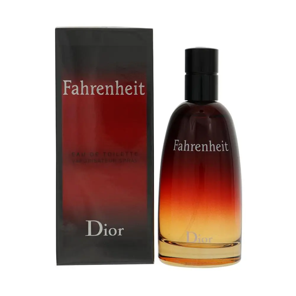 Fahrenheit by Christian  Box For Men 3.4 Oz Eau De Toilette Spray by Dior
