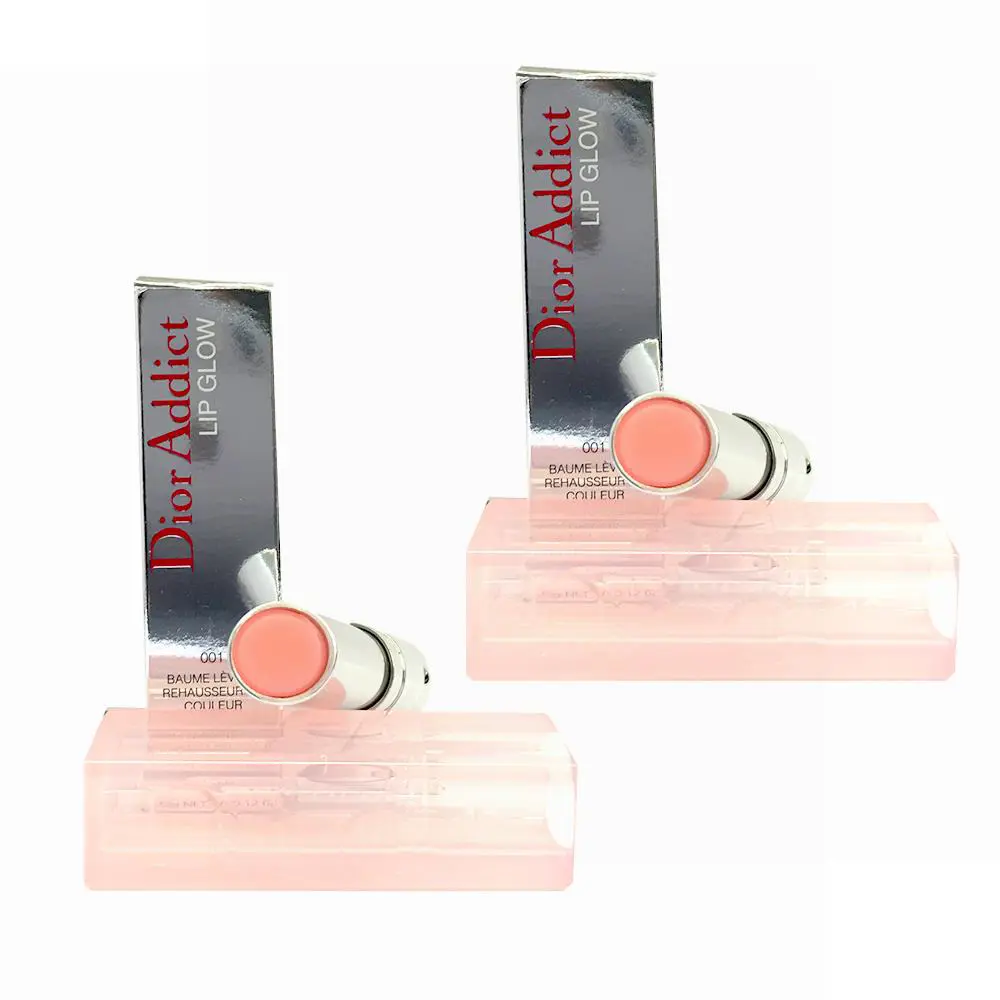 Christian  Addict Lip Glow 001 - 2pk For Women 0.12oz by Dior
