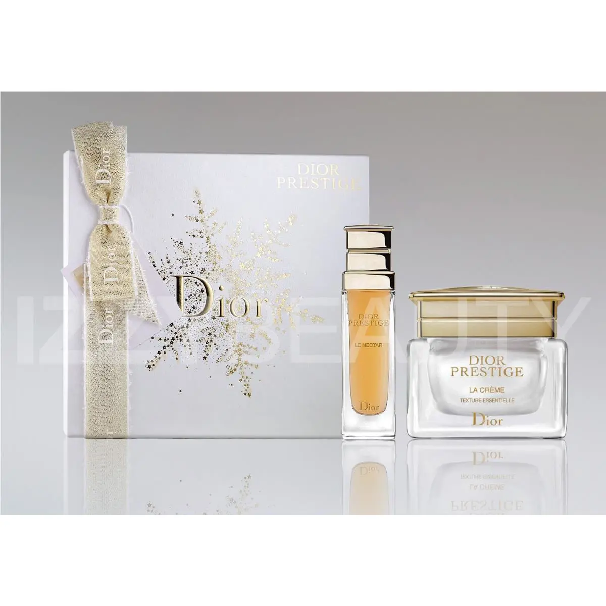 Dior Prestige Le Nectar Serum 1oz LA Cream Texture Essentielle 1.7oz Gift Set