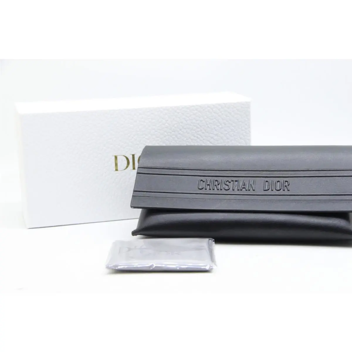Christian Dior Black Eyeglasses Sunglasses Case Only