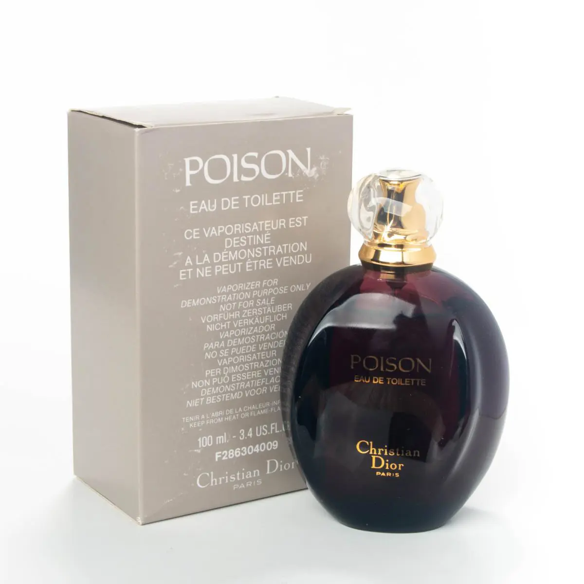 Dior Poison Edt 3.4OZ Eau de Toilette Perfume Vintage 2003