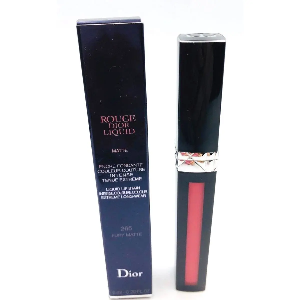 Rouge  Liquid Metal Liquid Lip Stain 265 Fury Matte .20oz by Dior