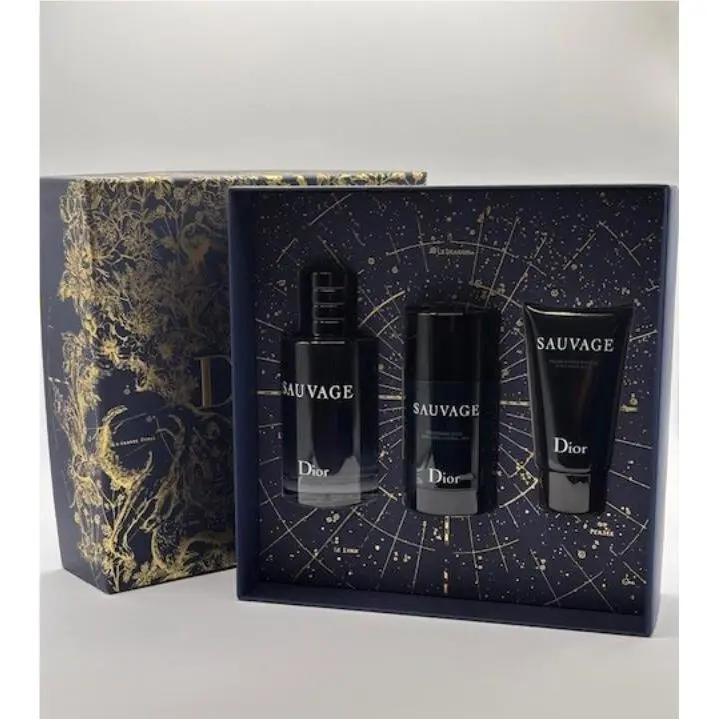 Dior Sauvage Eau De Toilette Gift Set 3 Pcs