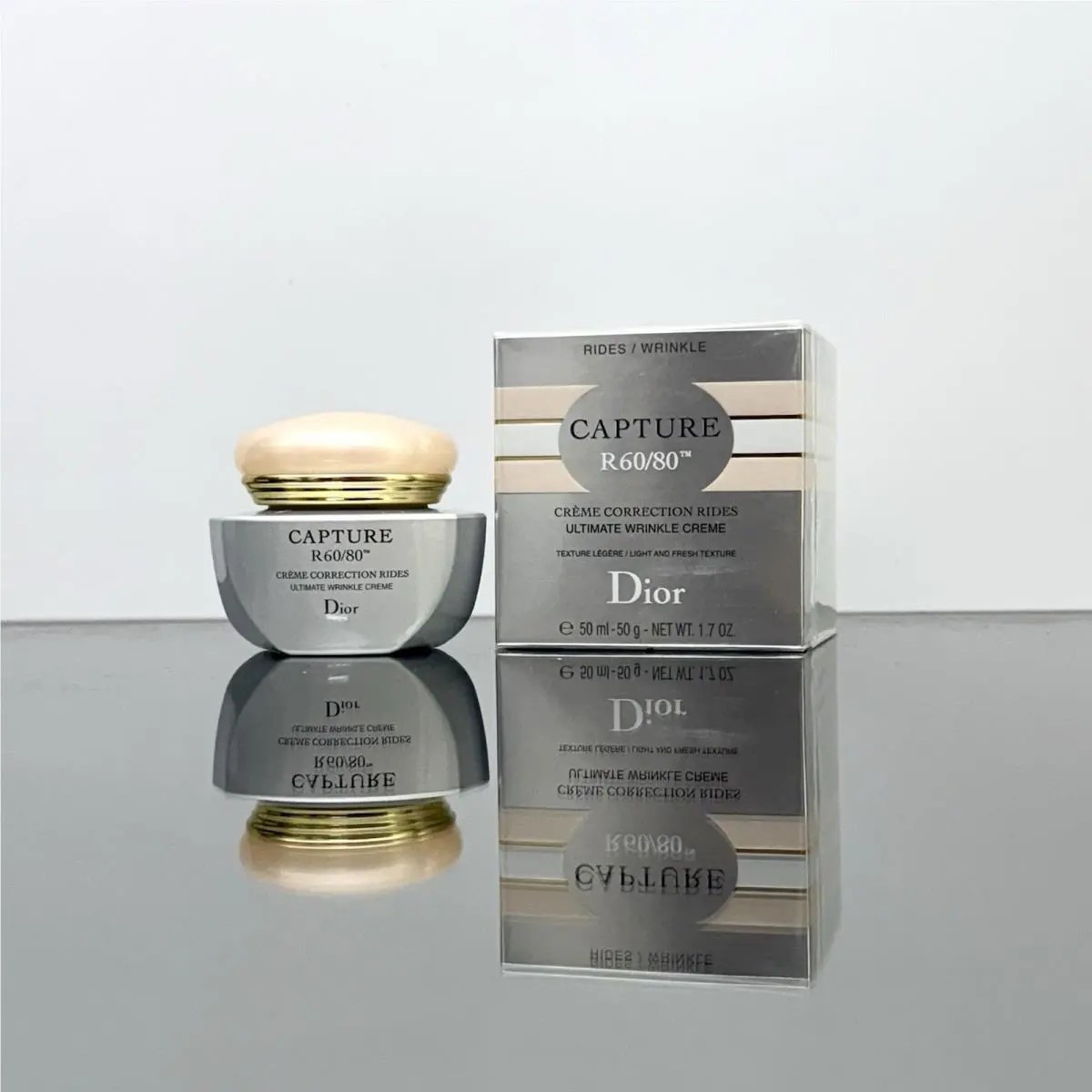 Capture R60/80 Ultimate Wrinkle Cream 1.7oz-50ml Light-fresh Texture BK42 by Dior