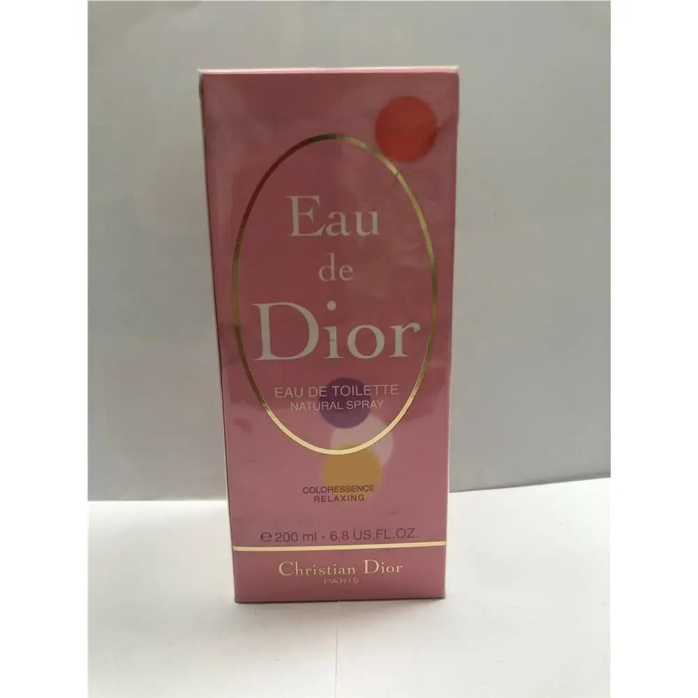 Eau de Dior Coloressence Relaxante 6.8 oz/200 ml Eau de Toilette Spray As Image