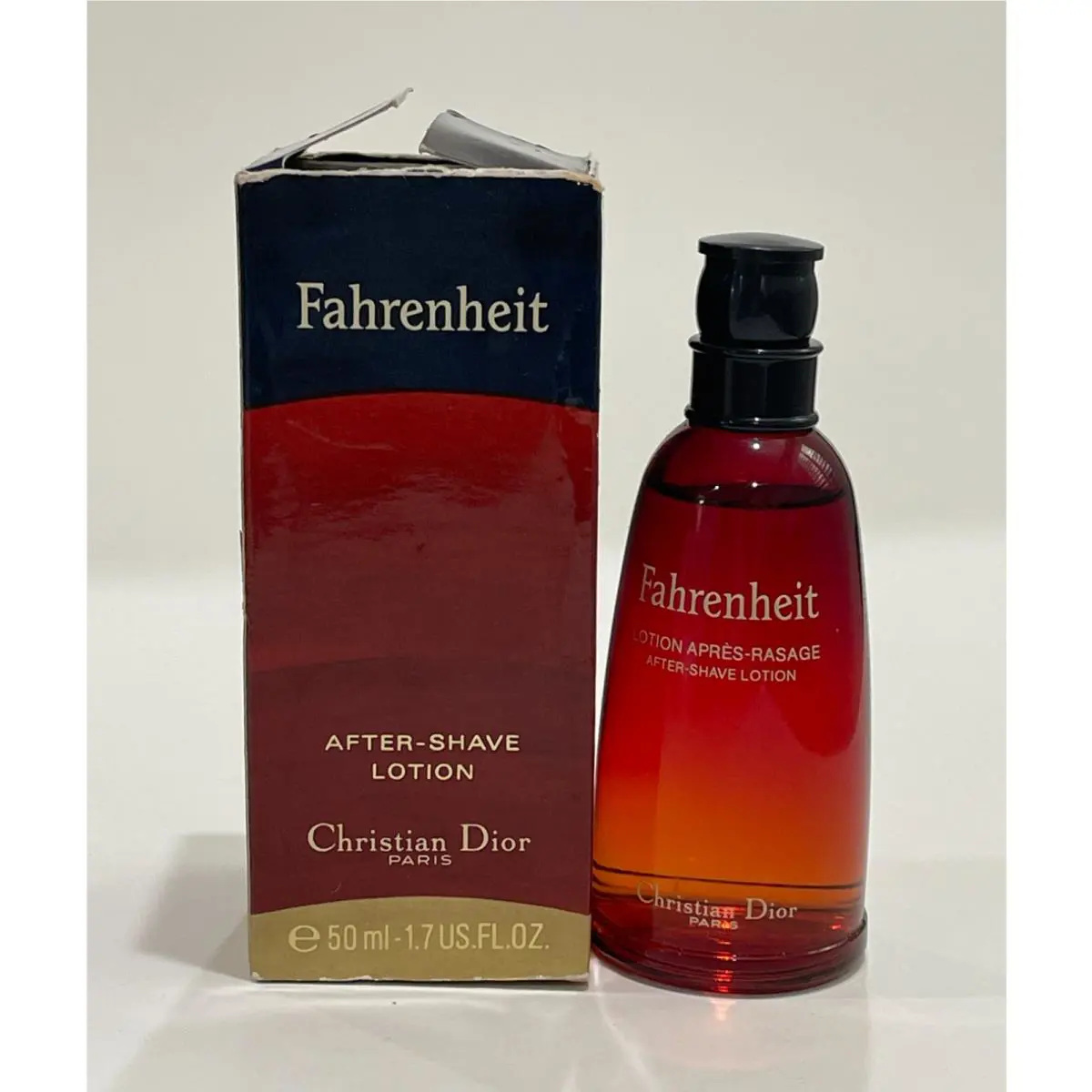 Dior Doir Fahrenheit After Shave Lotion 1.7 fl oz / 50 ml Splash As Photos