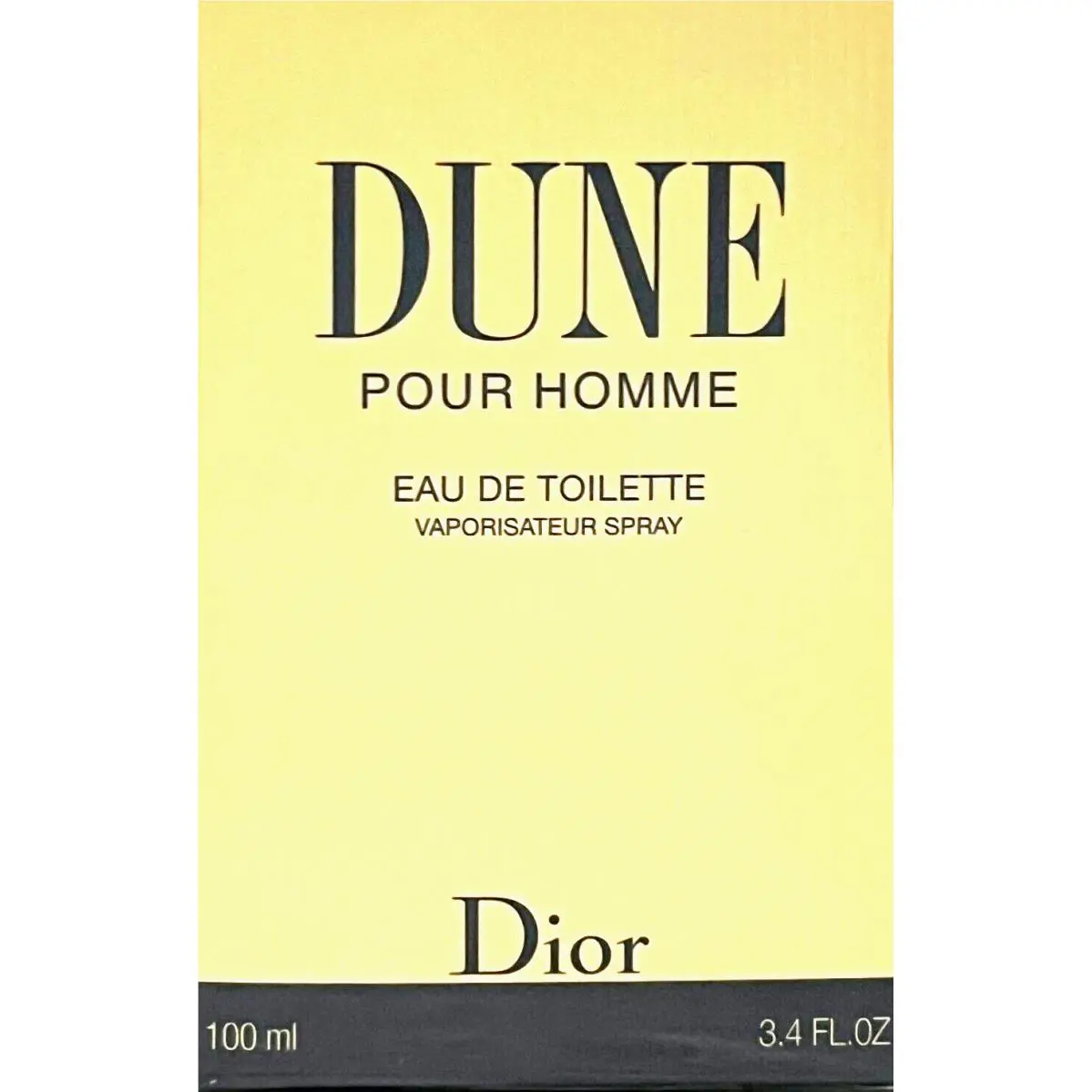 Christian Dior Dune Pour Homme Eau DE Toilette Spray 3.4 Oz / 100 ml