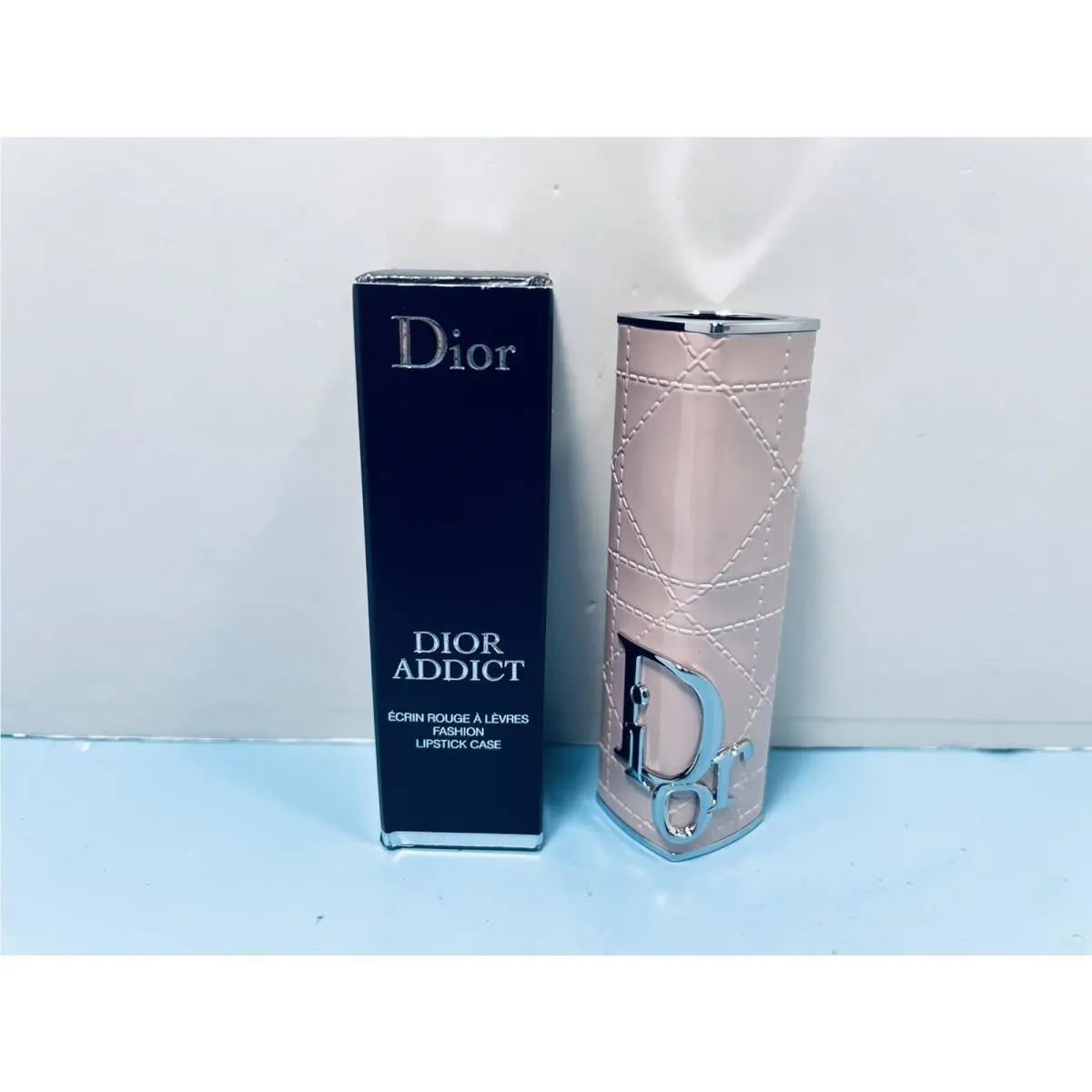 Christian Dior - Dior Addict Fashion Lipstick Case - Rare - Pink Cannage