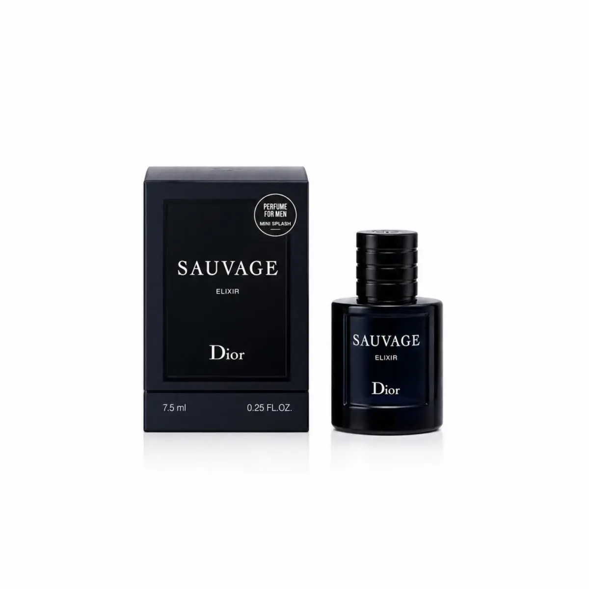 Dior Sauvage Elixir 0.25 Fl Oz / 7.5 mL Deluxe Travel Size Mini Bottle