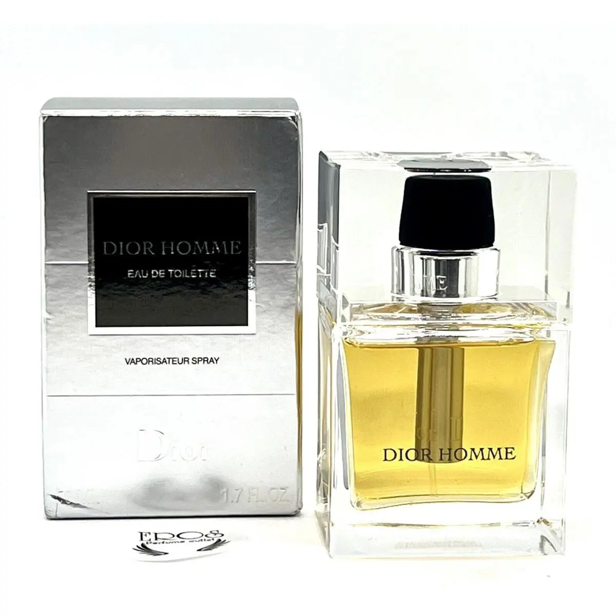 Homme Eau DE Toilette Silver Stem 1.7 Oz/50ml Vintage by Dior