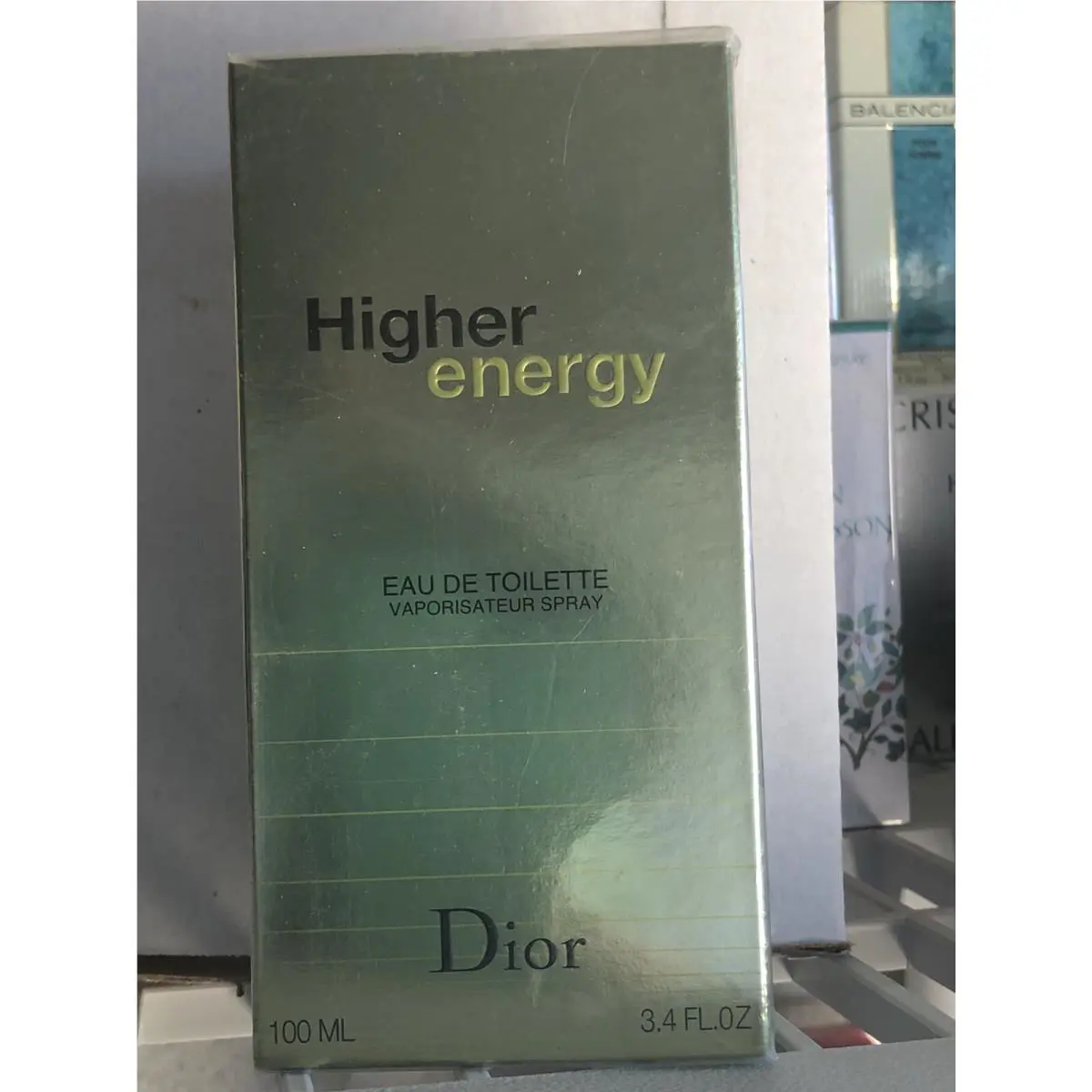 Higher Energy by Dior 3.4 Oz Eau De Toilette Spray For Men Classic Packaging