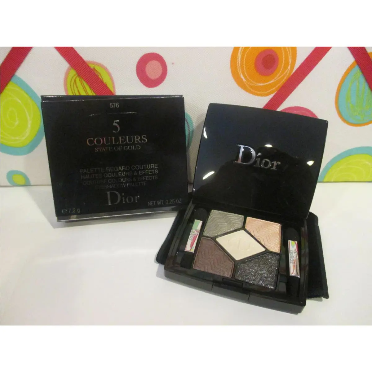 Christian  5 Couleurs Eyeshadow Palette 576 0.25 OZ Boxed by Dior