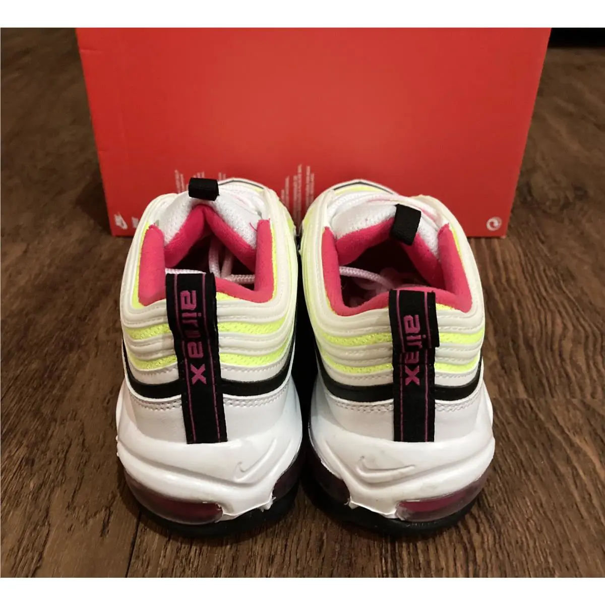 Nike shoes - Nike Air Max 97 - Air Max - CJ9978 100 - White Rush / Pink / Volt (UPC: 193149713334) 3