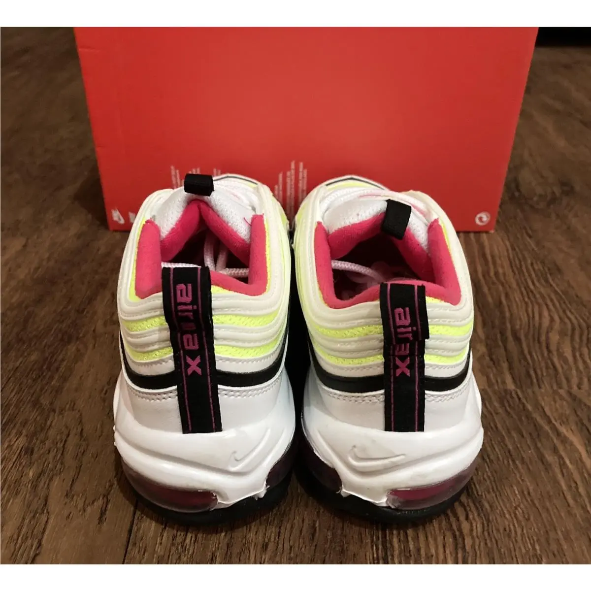 Nike shoes - Nike Air Max 97 - Air Max - CJ9978 100 - White Rush / Pink / Volt (UPC: 193149713334) 3