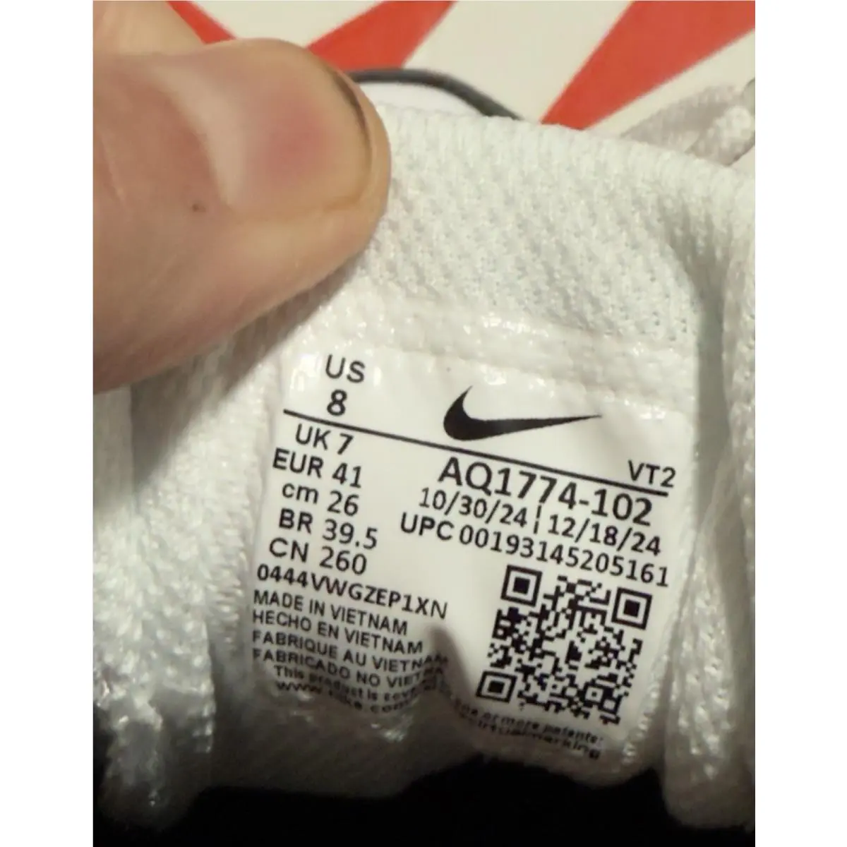 Nike shoes - Nike Ebernon - Ebernon - AQ1774-102 - White 7