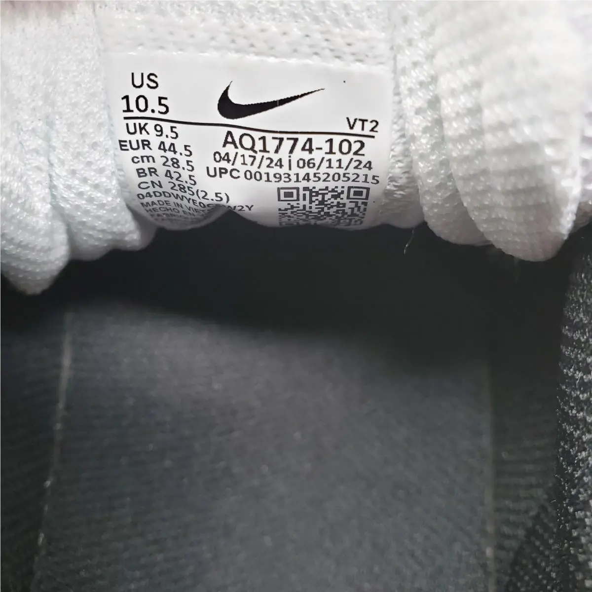 Nike shoes - Nike Ebernon - Ebernon - AQ1774-102 - White 8