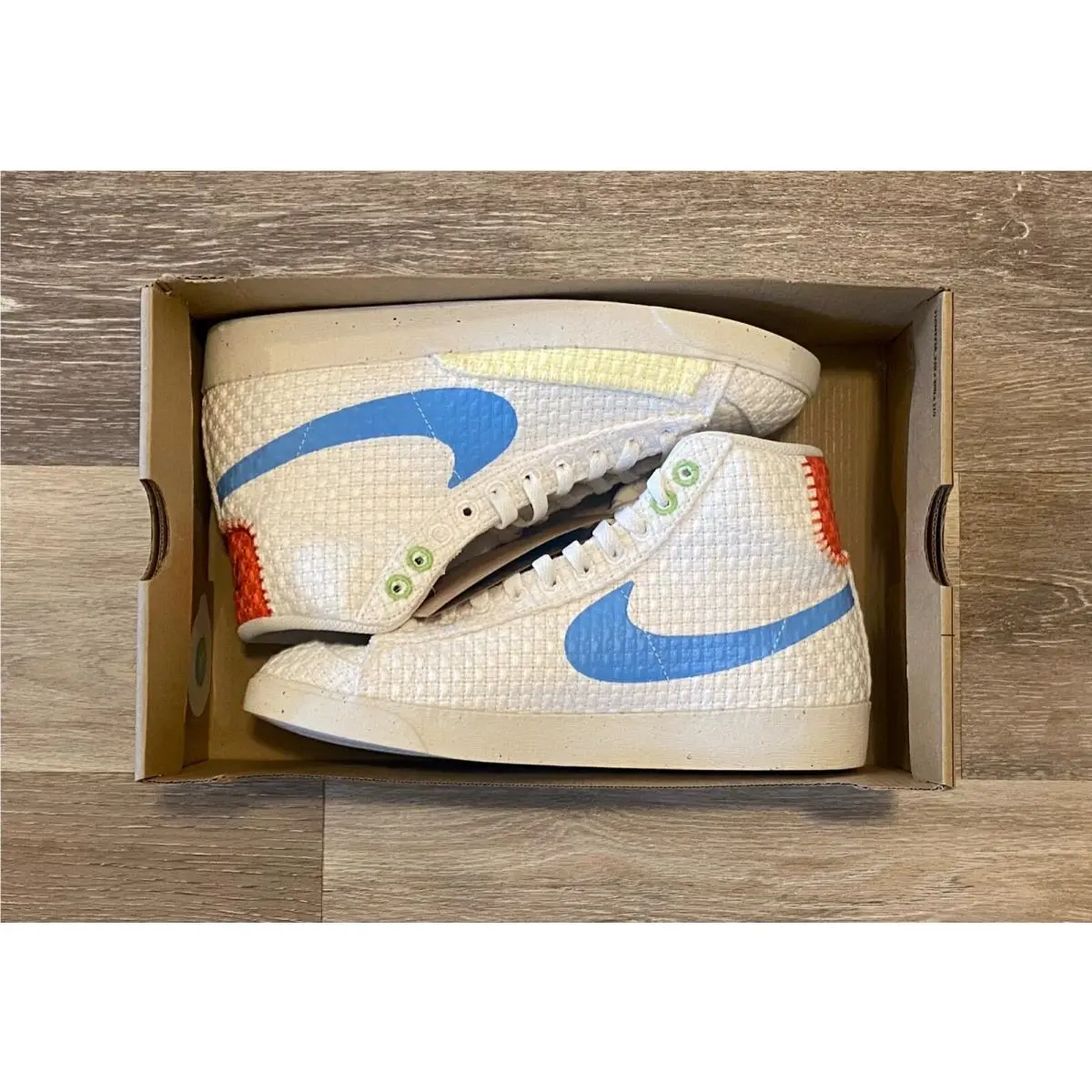 Nike shoes - Nike Blazer Mid `77 Next Nature - DV2173-100 - Sail-University Blue (UPC: 195870584269) 5