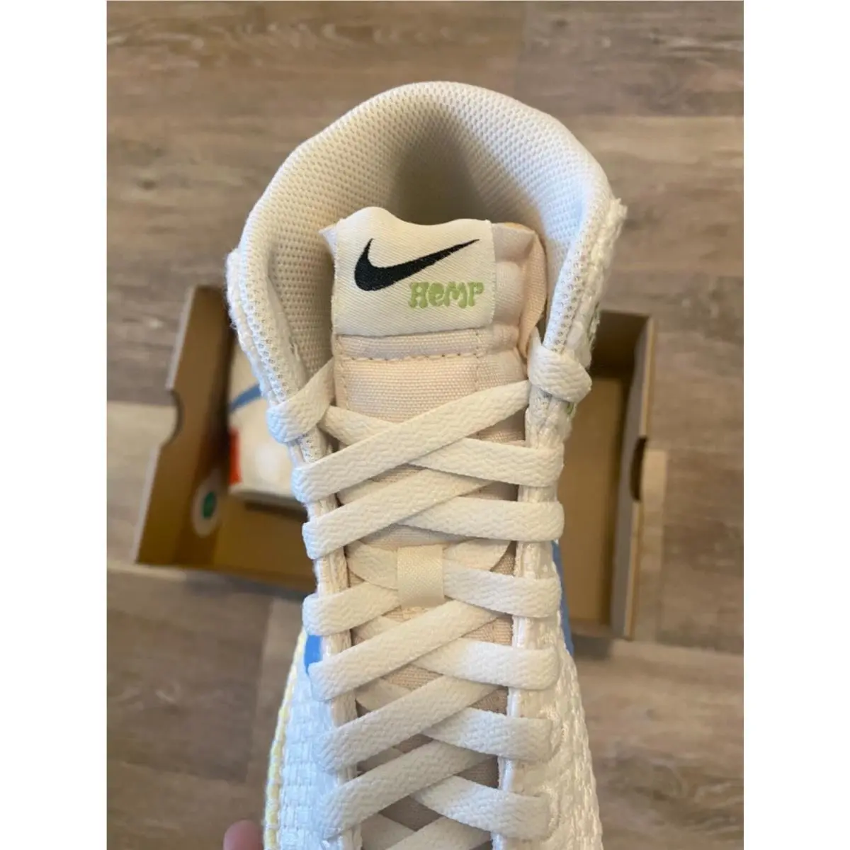 Nike shoes - Nike Blazer Mid `77 Next Nature - DV2173-100 - Sail-University Blue (UPC: 195870584269) 6
