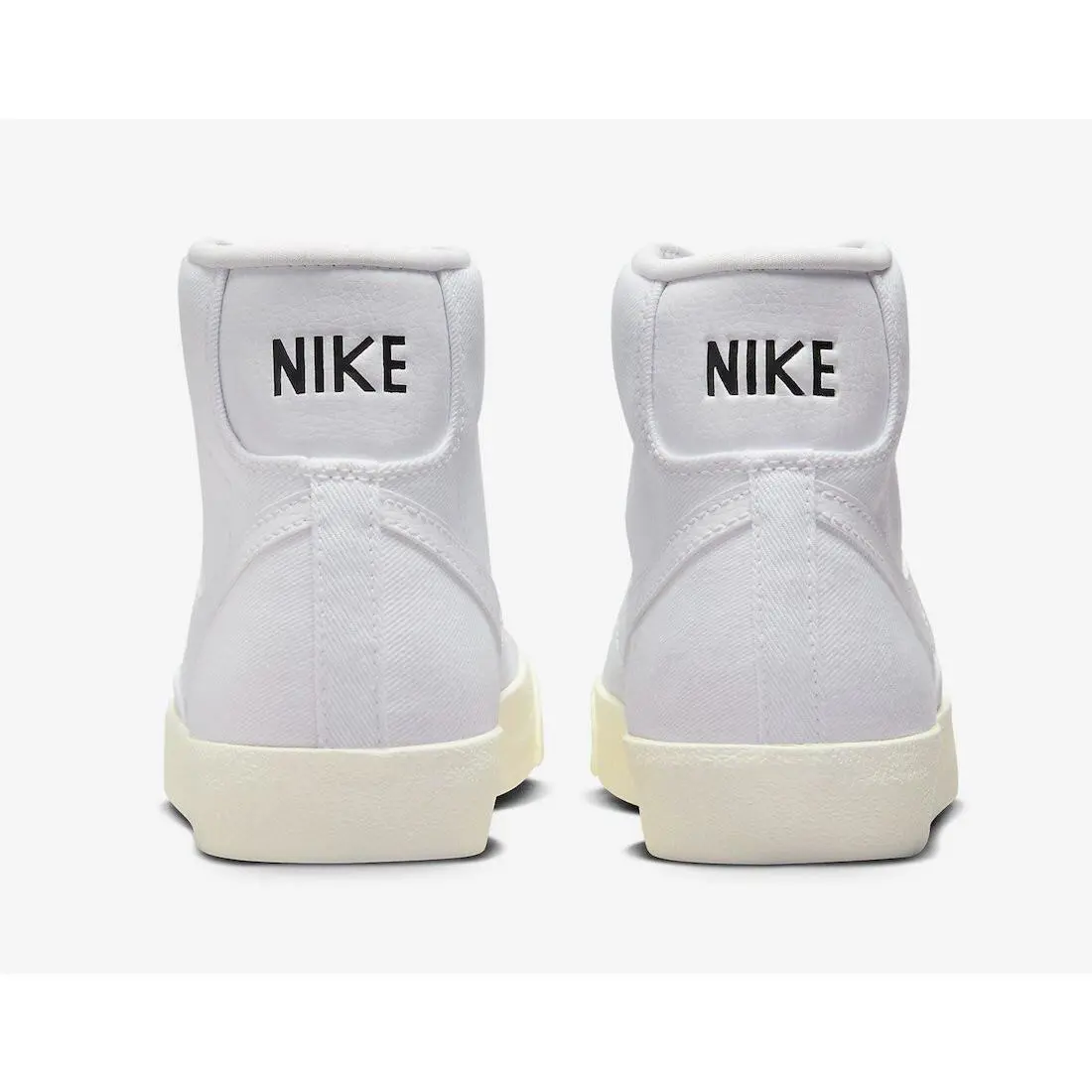 Nike shoes - Nike Blazer Mid 77 Canvas - DX5550100 - White 4