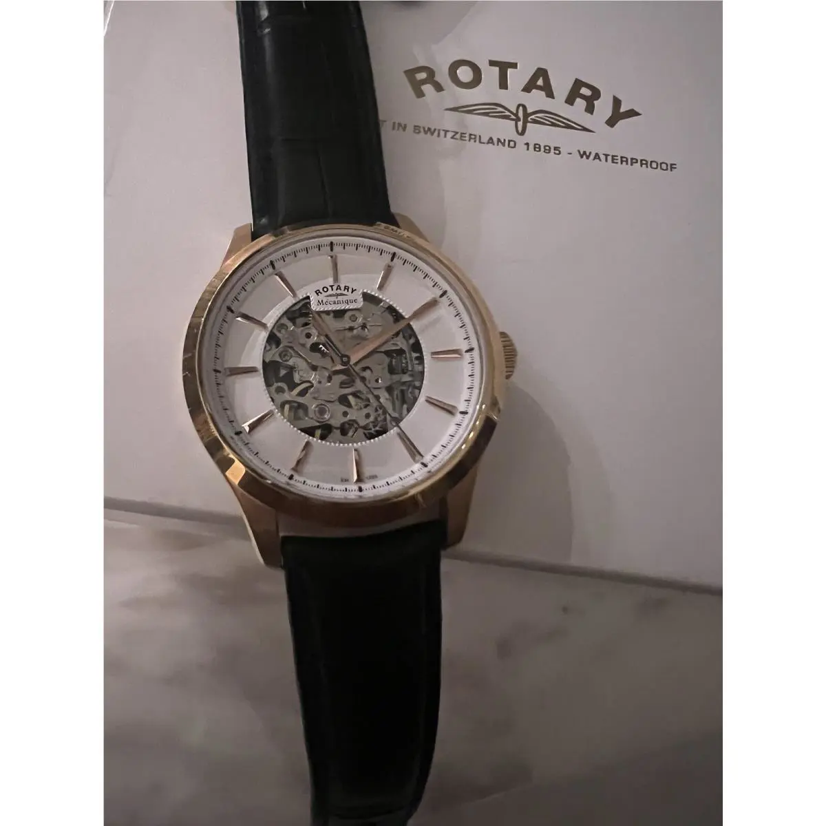 Men`s Watch Skeleton Automatic GS05036/06 by Rotary