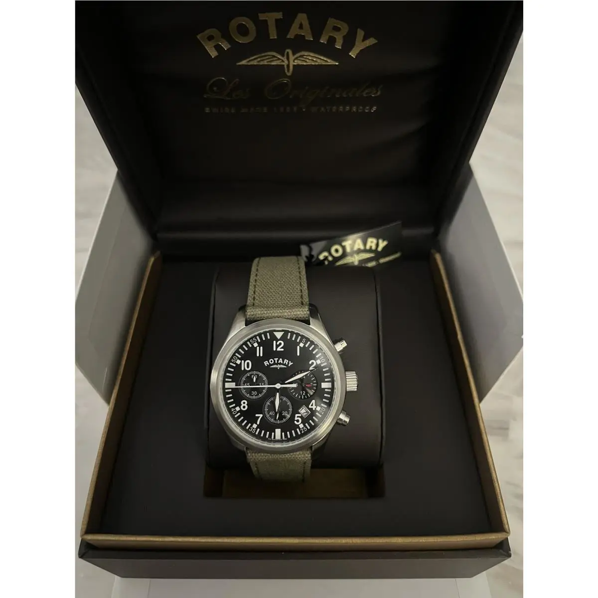 Watch GS02680/19 Stainless Steel On Strap Quartz by Rotary