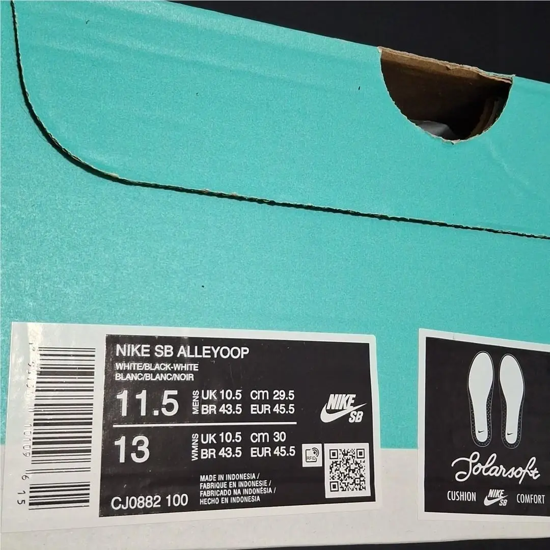 Nike shoes - SB Alleyoop - Alleyoop - CJ0882-100 - White (UPC: 0193154101133) 7