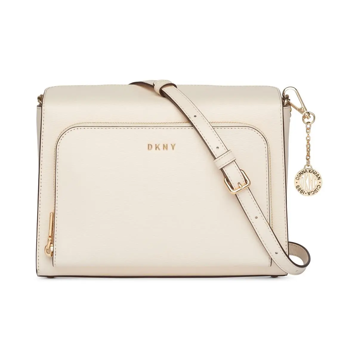 Dkny Women`s Crossbody Bag Bryant Pocket Crossbody Ivory by DKNY